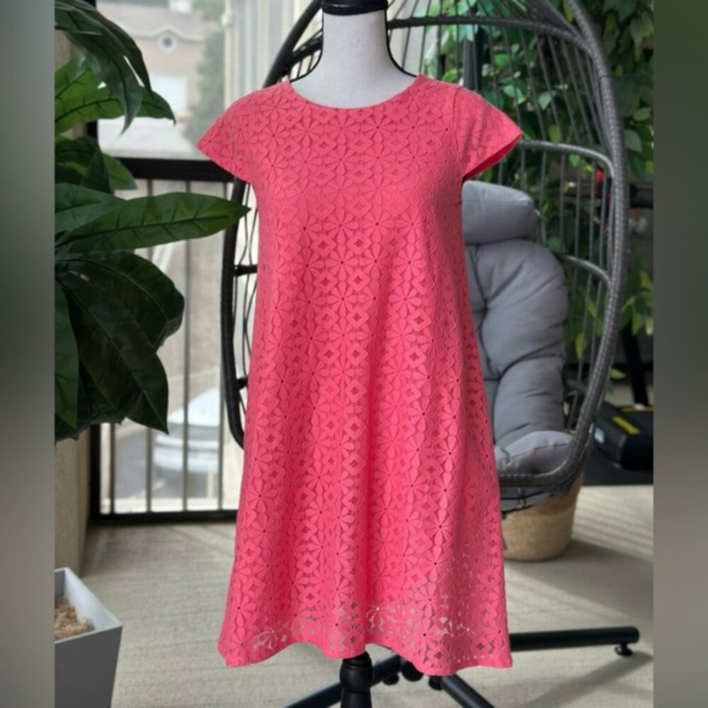 Place Coral Lace Dress